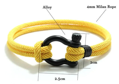 Neues Armband – 4mm Glücksseil, Outdoor Survival & Verstellbare Kordel