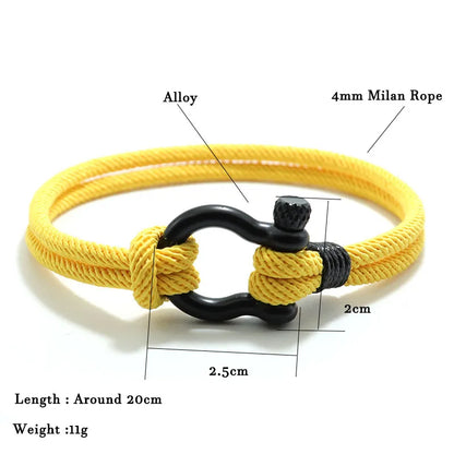 Neues Armband – 4mm Glücksseil, Outdoor Survival & Verstellbare Kordel